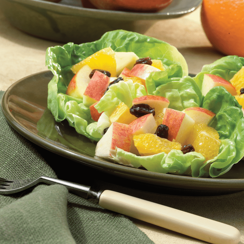 Apple Orange Raisin Salad