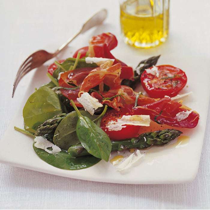 Spinach & Prosciutto Salad